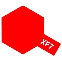 タミヤカラー アクリルミニ XF-7 フラットレッド