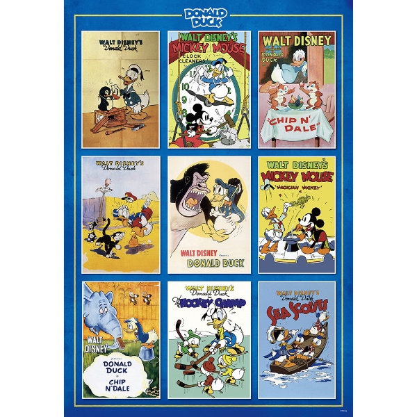 ジグソーパズル D-1000-041 Movie Poster Collection Donald Duck