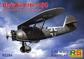 1 72 ハインケル He-46C ドイツ夜間偵察機